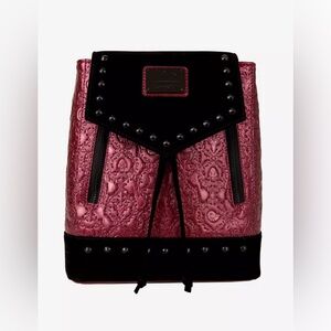 Loungefly Disney Villains Studded Mini Backpack